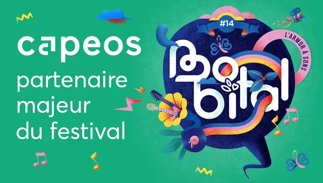 Depuis cette année, l'expert-comptable Capeos est grand sponsor du festival Bobital.