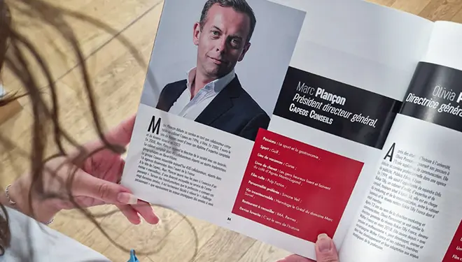 Marc Plançon, PDG du groupe d'expertise comptable Capeos figure dans le classement des "100 qui comptent".