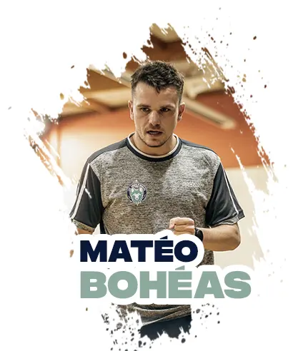 Matéo Bohéas est un athlète de la Team Capeos dans la discipline du tennis de table handisport.