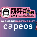 Capeos 10 ans de partenariat avec le festival Mythos